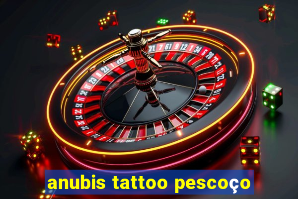 anubis tattoo pescoço