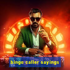 bingo caller sayings