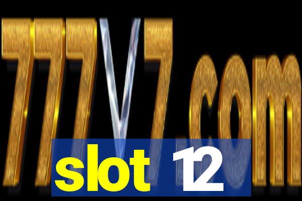 slot 12