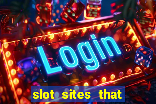 slot sites that accept paypal