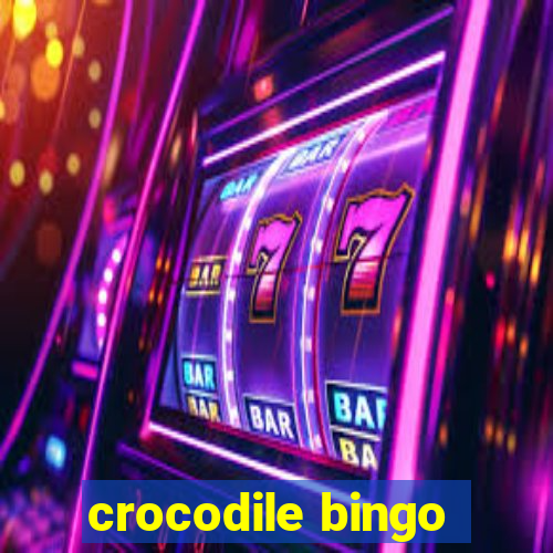 crocodile bingo