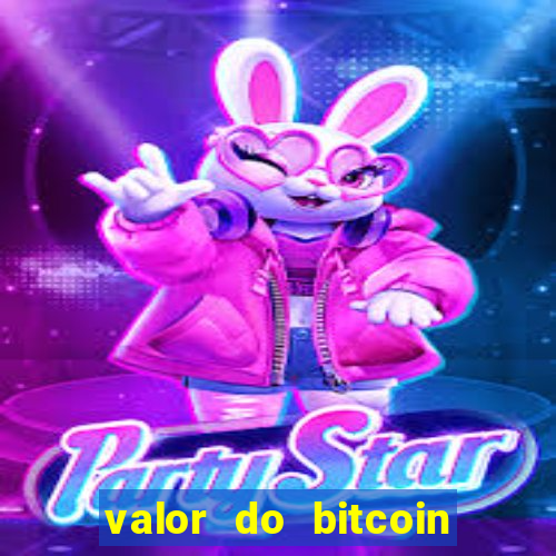 valor do bitcoin em 2020