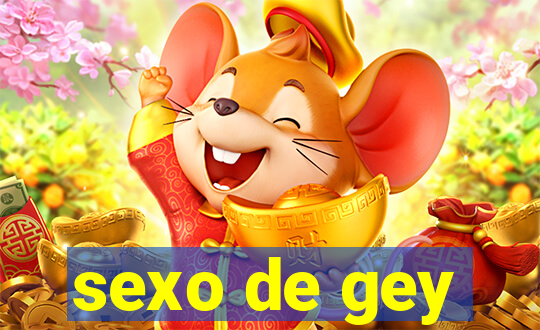 sexo de gey