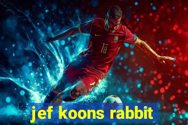 jef koons rabbit