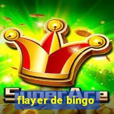 flayer de bingo