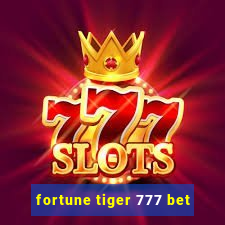 fortune tiger 777 bet