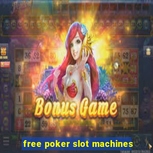 free poker slot machines