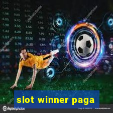 slot winner paga