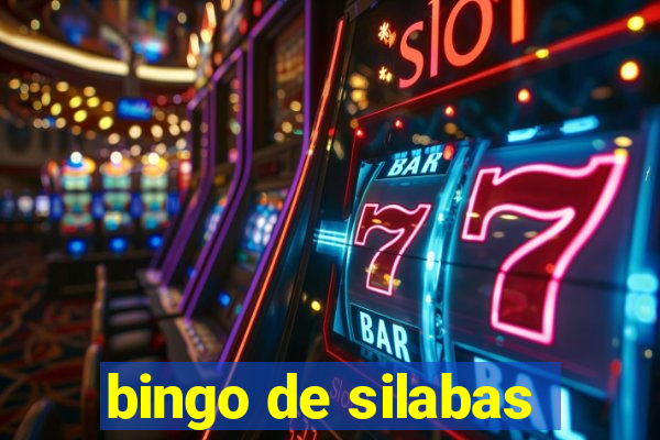 bingo de silabas