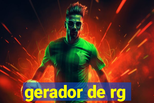 gerador de rg