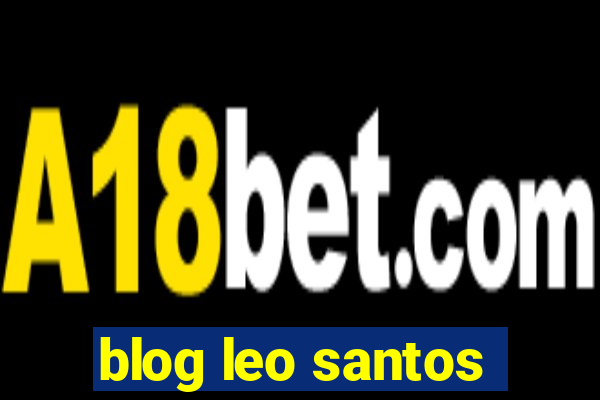 blog leo santos