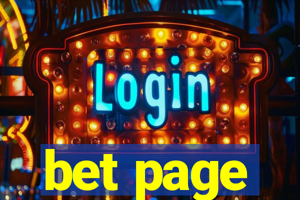 bet page