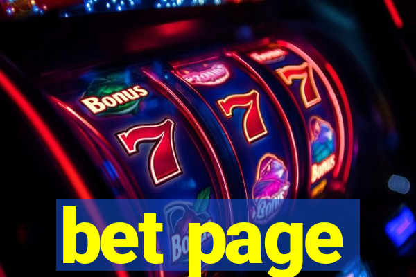 bet page