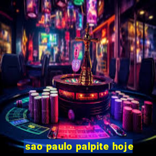 sao paulo palpite hoje