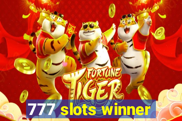 777 slots winner