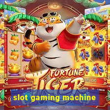 slot gaming machine