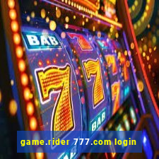 game.rider 777.com login