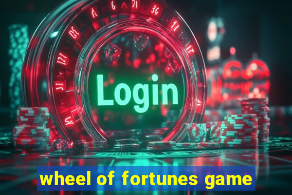 wheel of fortunes game