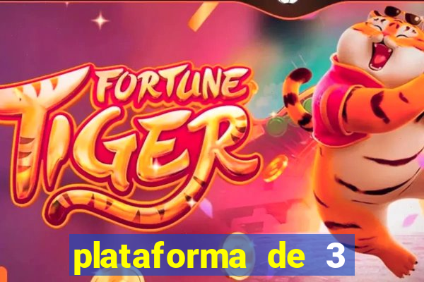 plataforma de 3 reais slots