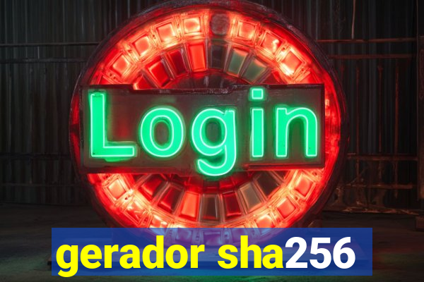 gerador sha256