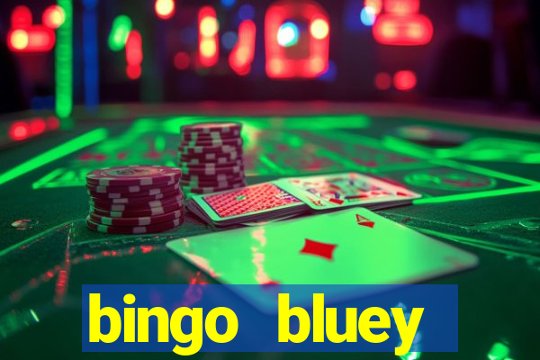 bingo bluey personajes png