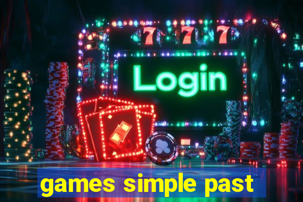 games simple past