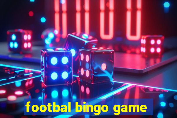 footbal bingo game