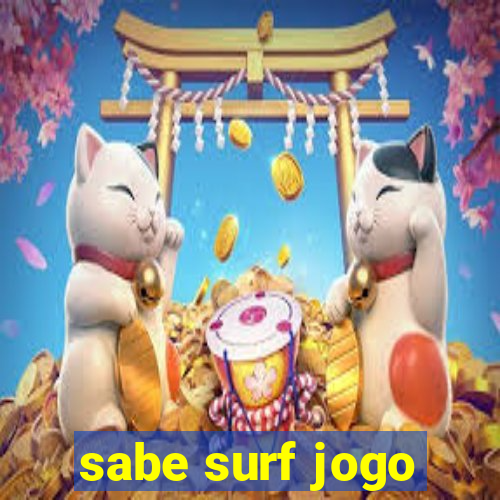 sabe surf jogo