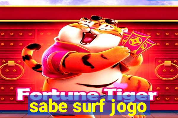 sabe surf jogo