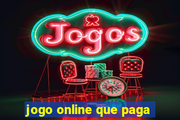 jogo online que paga