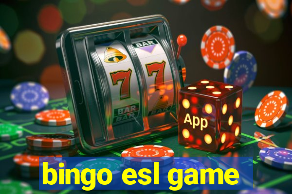 bingo esl game