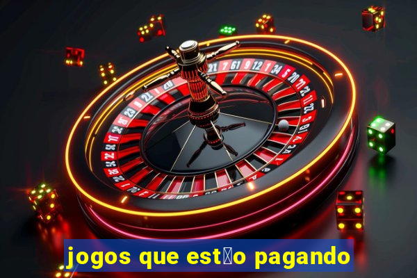 jogos que est茫o pagando