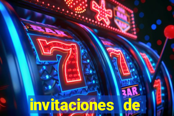 invitaciones de bingo para editar