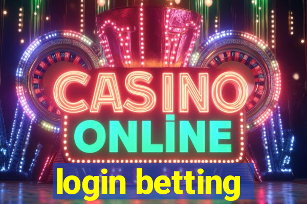 login betting