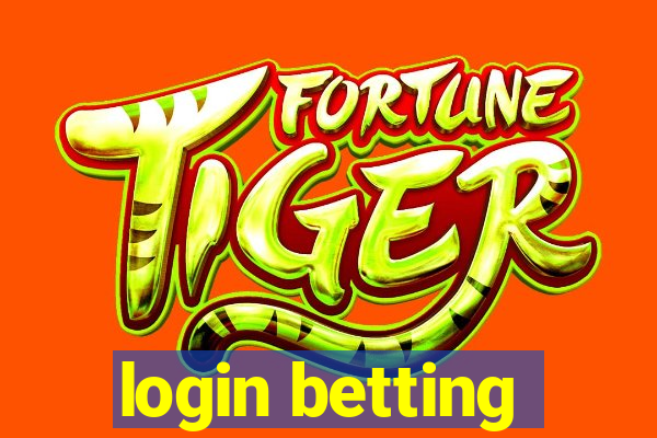 login betting