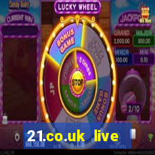 21.co.uk live casino offer