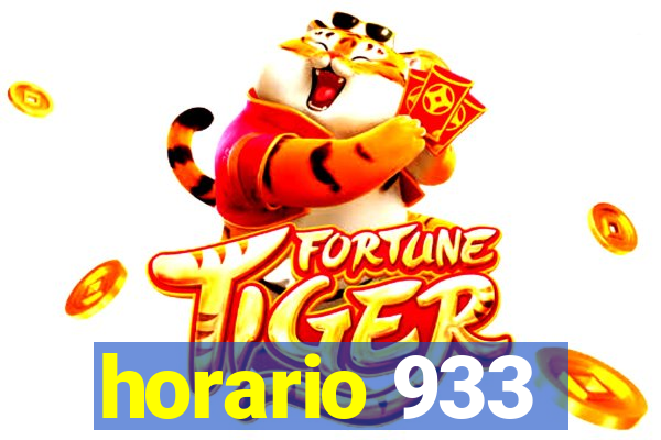 horario 933