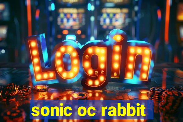 sonic oc rabbit