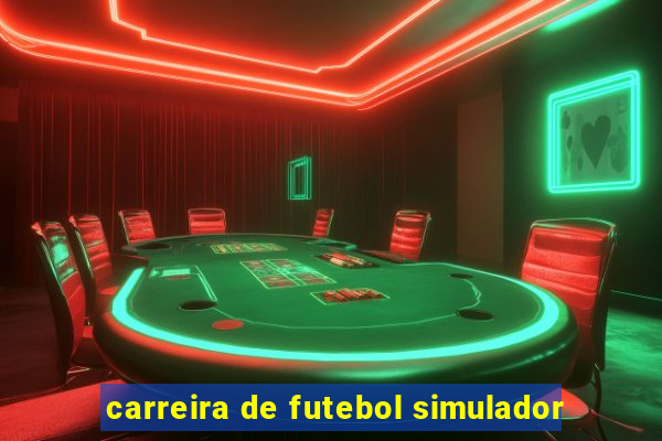 carreira de futebol simulador