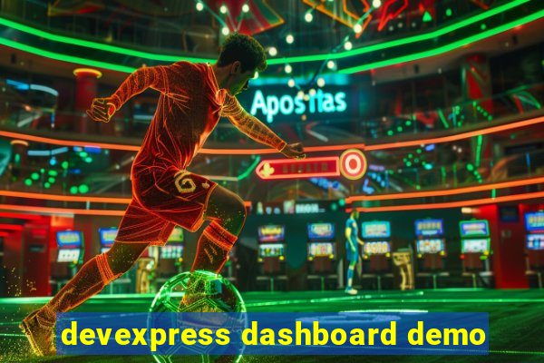 devexpress dashboard demo