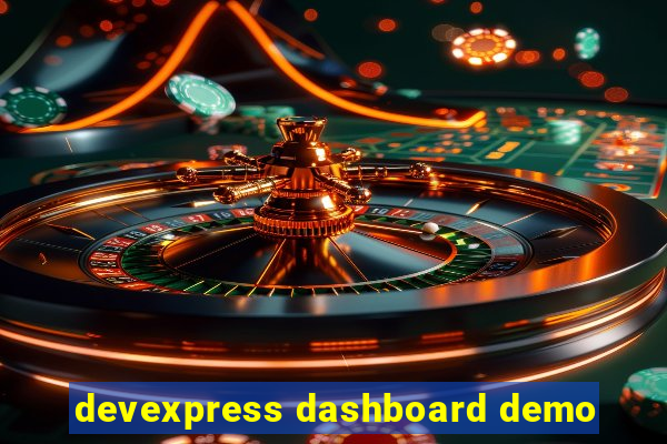 devexpress dashboard demo