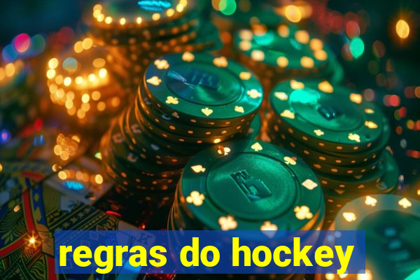 regras do hockey