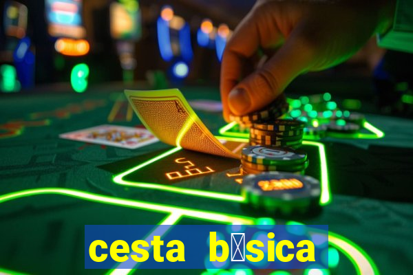 cesta b谩sica campo grande rj