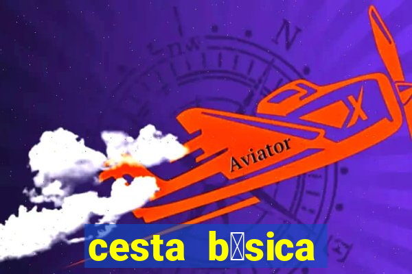 cesta b谩sica campo grande rj