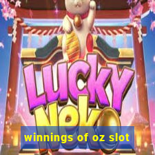 winnings of oz slot