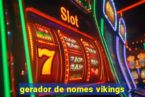 gerador de nomes vikings