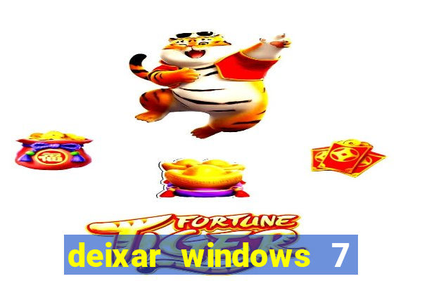 deixar windows 7 mais rapido