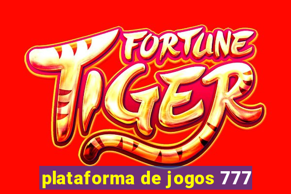 plataforma de jogos 777