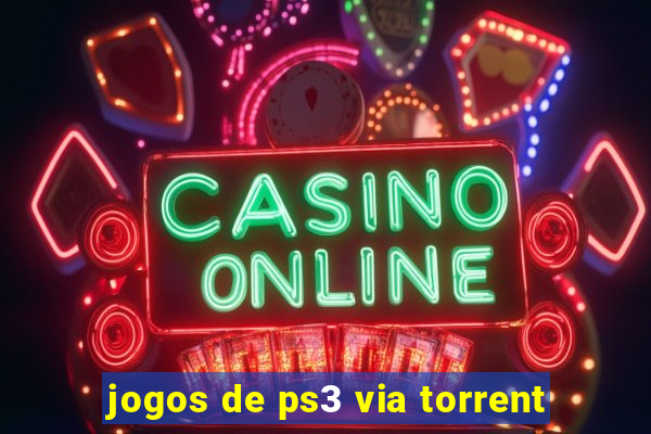 jogos de ps3 via torrent