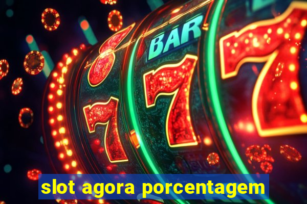 slot agora porcentagem